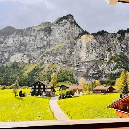 Waterfall View Kandersteg Exterior photo